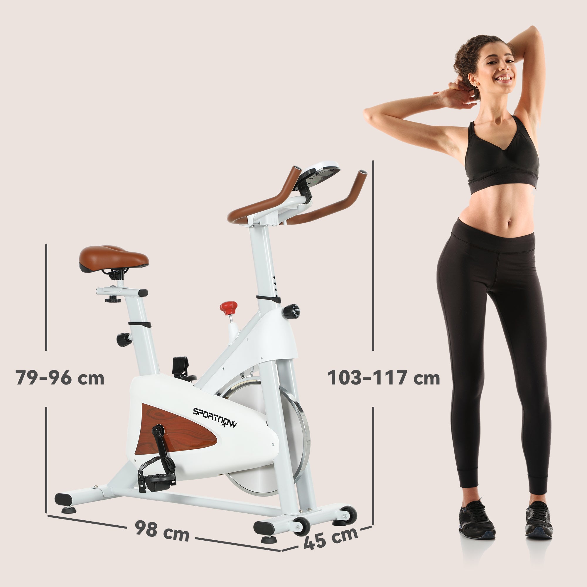 Exercise Bike With Adjustable Resistance