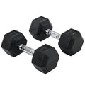 2x10kg Hex Dumbbells