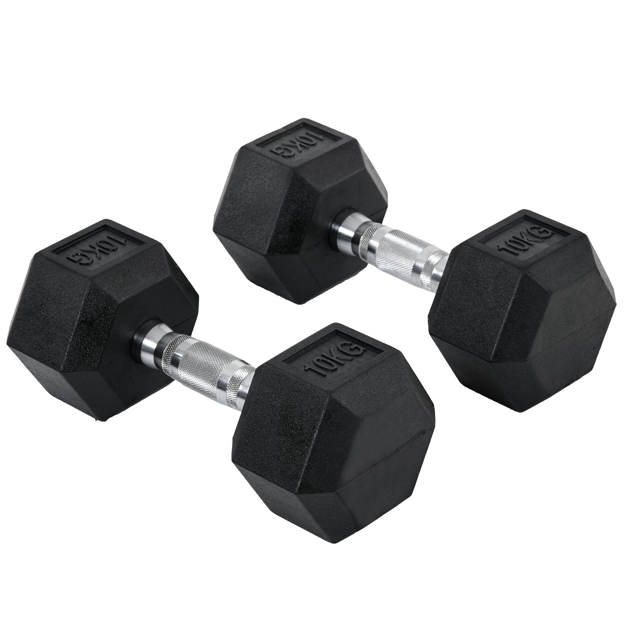 2x10kg Hex Dumbbells