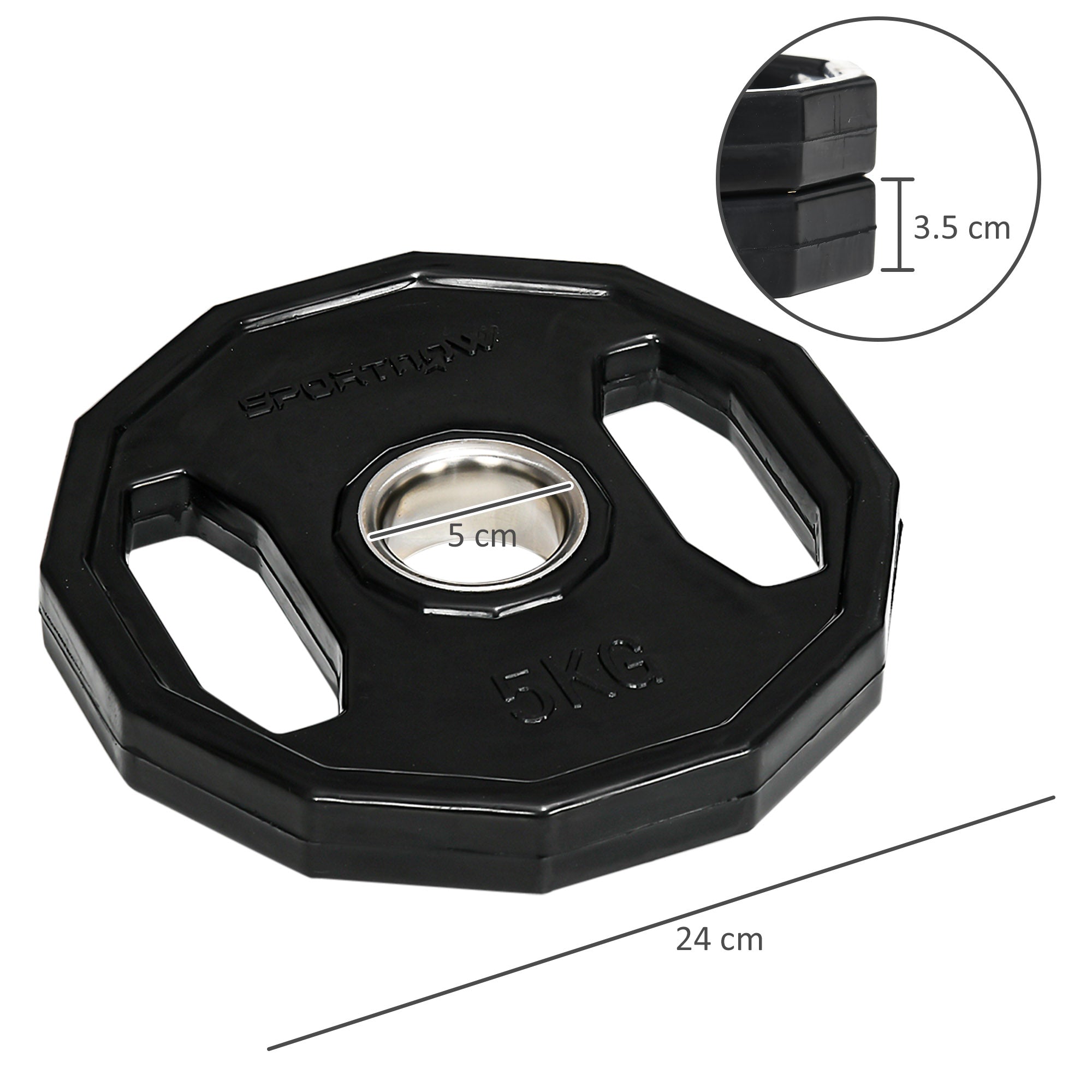 Olympic Weight Plates  (2 X 5kg)