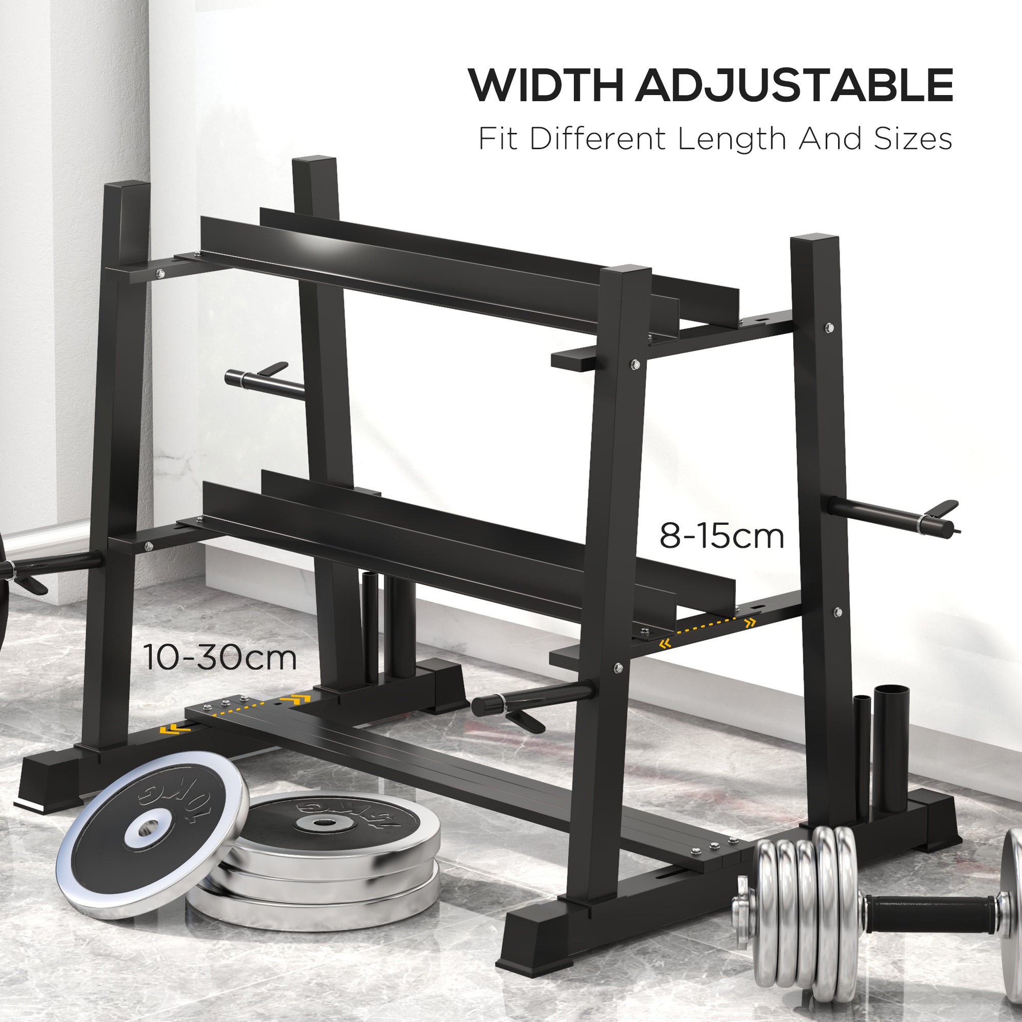 3-Tier Dumbbell Rack