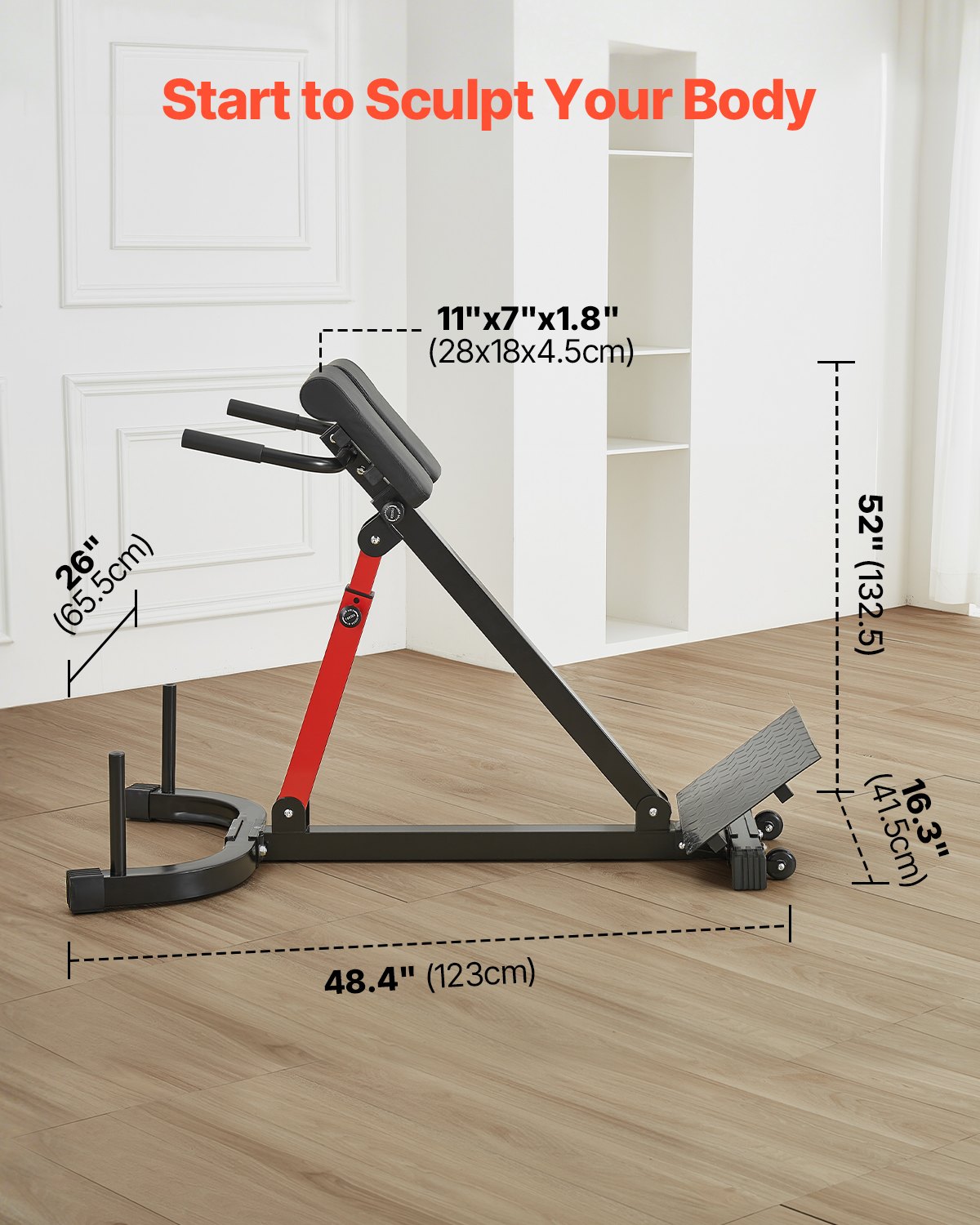 Roman Chair Hyperextension Bench