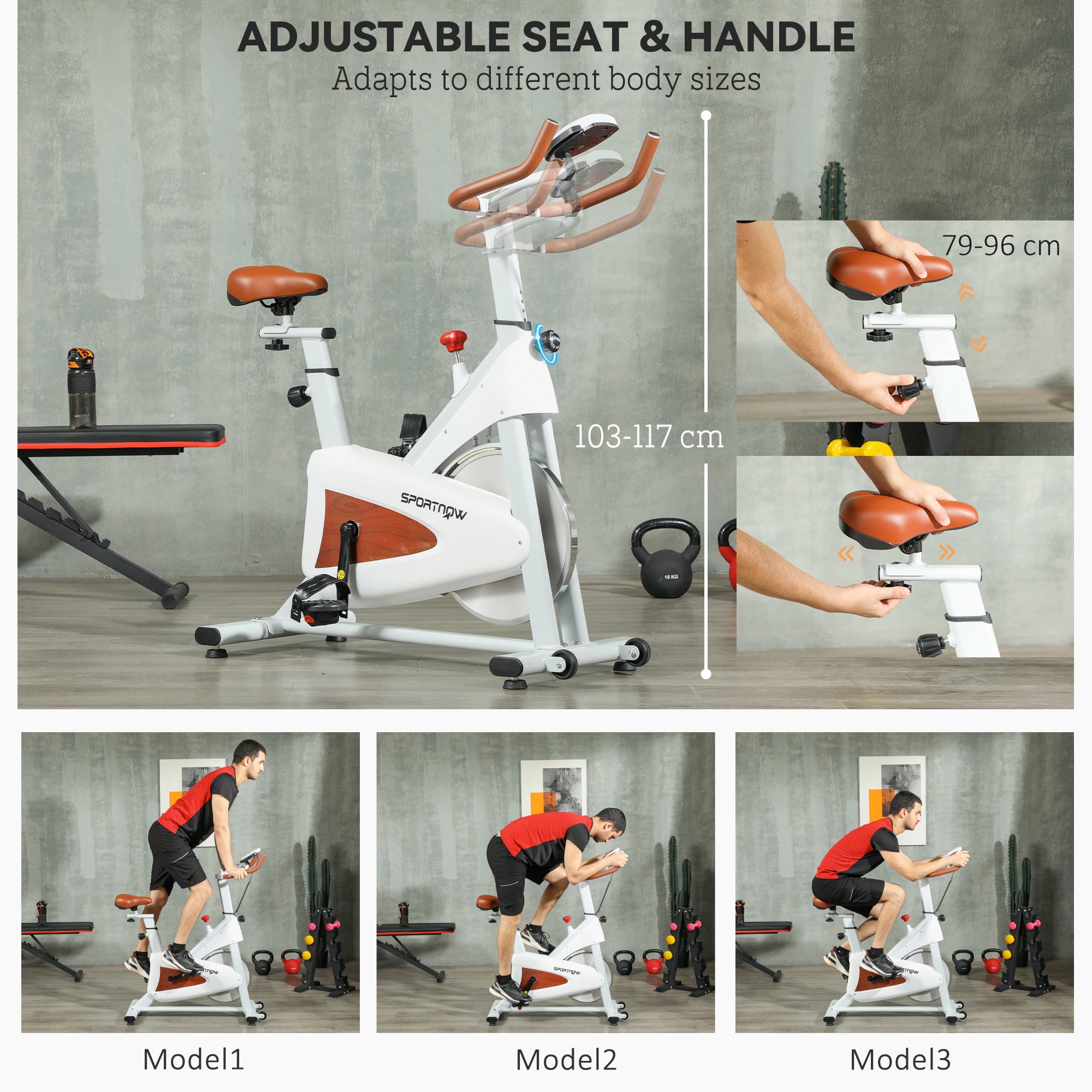 Exercise Bike With Adjustable Resistance