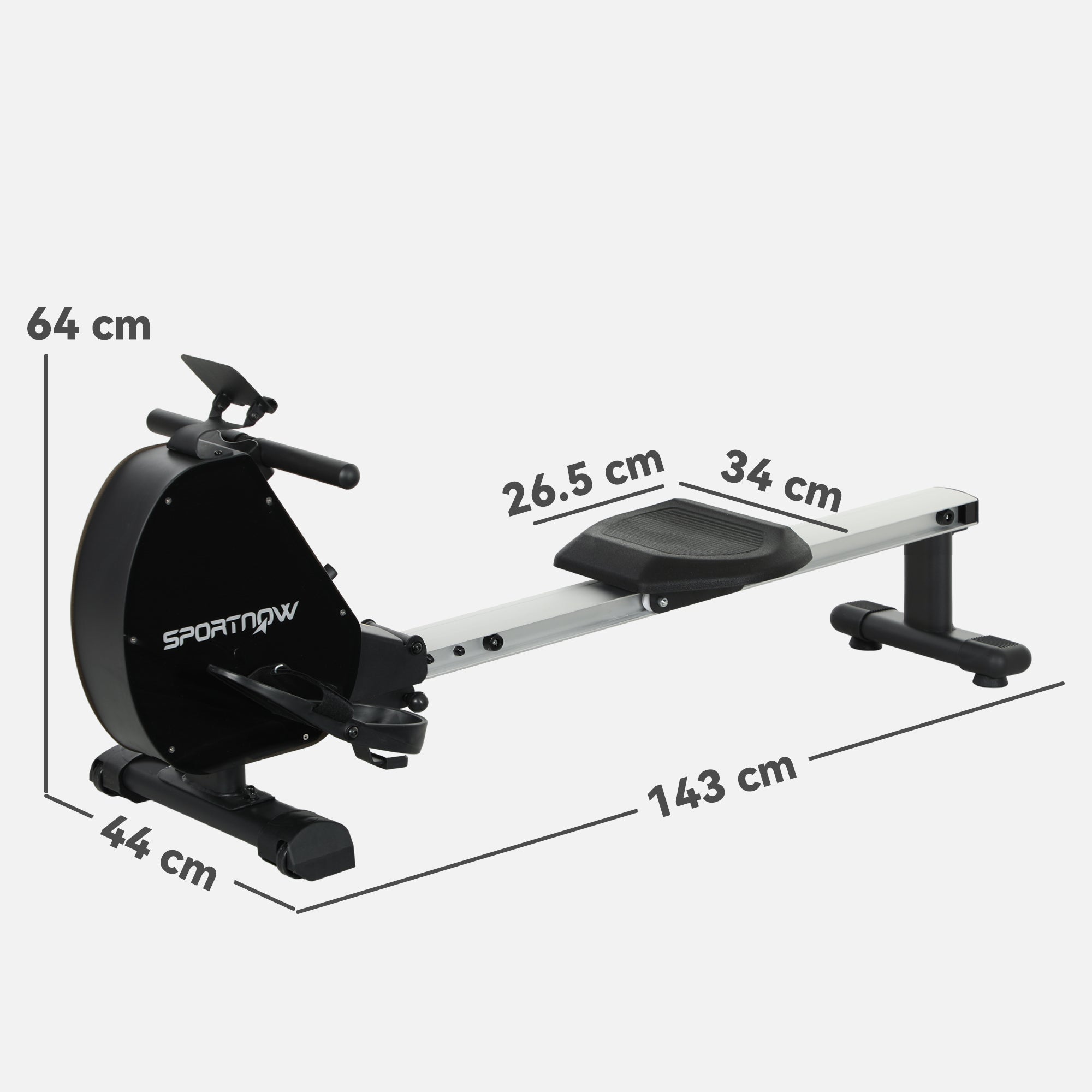 Folding Magnetic Rowing Machine