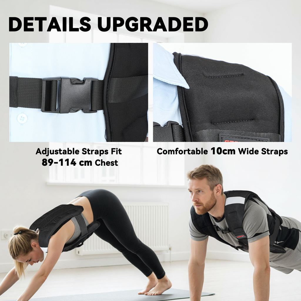 Weight Vest With Adjustable Straps (8 KG)