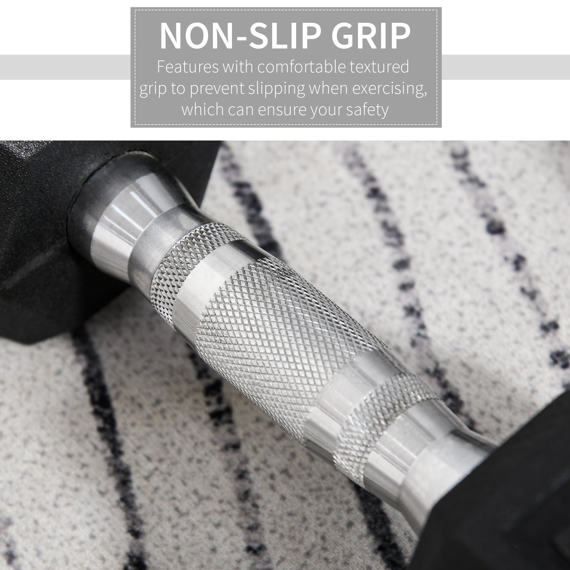 Rubber Dumbbell Set Sports Hex Weight Sets Home Gym Fitness Lift Strength Training Exercise 2 X 5kg, 2 X 6kg, 2 X 8kg