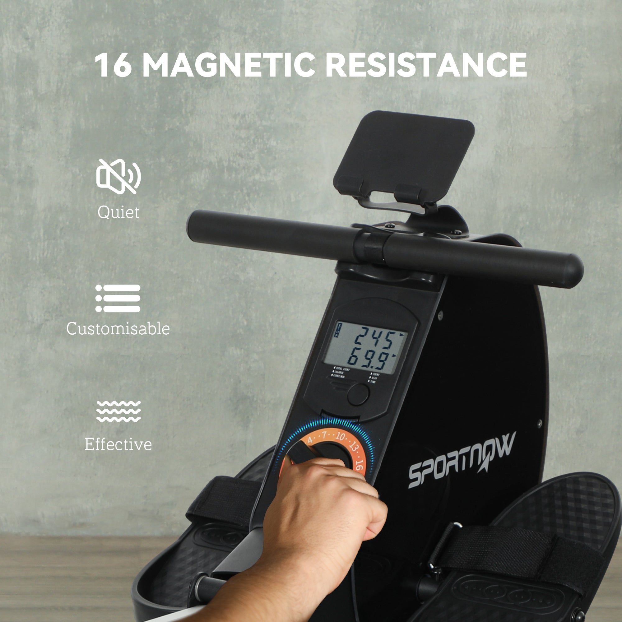 Folding Magnetic Rowing Machine